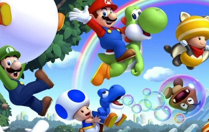 New Super Mario Bros. U - Top gier wideo Najlepsze platformówki wg Grubego Nerda 