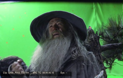 Hobbit: Niezwykła podróż - Making of Poirytowany Gandalf na planie