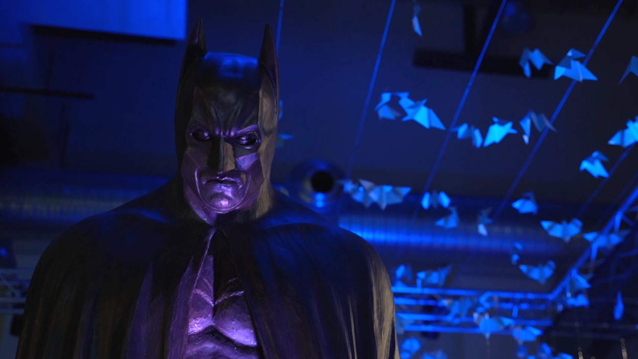 Filmweb na wystawie "Sztuka DC. Świt superbohater&oacute;w"