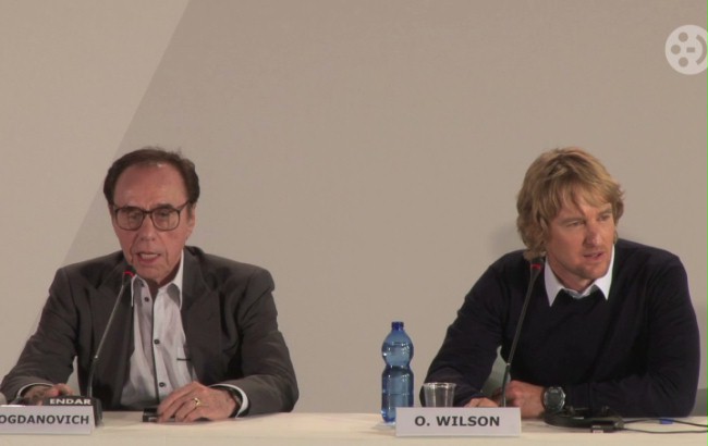MFF w Wenecji 2014: Owen Wilson i Peter Bogdanovich na...