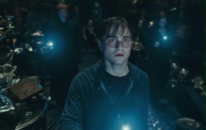 Harry Potter i Insygnia Śmierci: Część II - Fragment Harry w skarbcu Bellatrix Lestrange