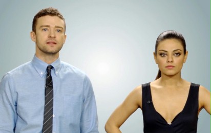 To tylko seks - Klip Komunikat od Justina Timberlake'a i Mily Kunis