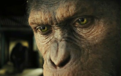 Geneza planety małp - Klip Caesar oswobadza uwięzione małpy (polski)