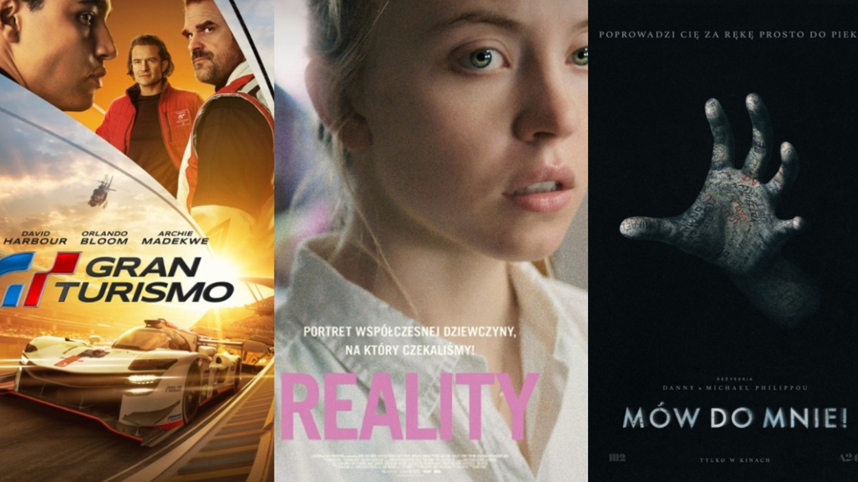 "M&oacute;w do mnie!", "Reality" i "Gran Turismo" warto obejrzeć w...