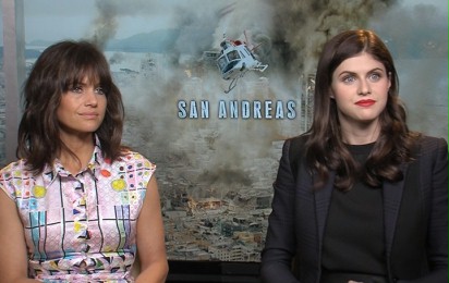 San Andreas - Making of Wywiad z Carlą Gugino i Alexandrą Daddario