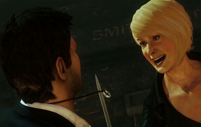 Krystyna Janda w "Uncharted 3"