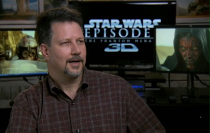 Gwiezdne wojny: Część I - Mroczne widmo - Klip George Lucas i John Knoll opowiadają o konwersji "Gwiezdnych wojen" do technologii 3D