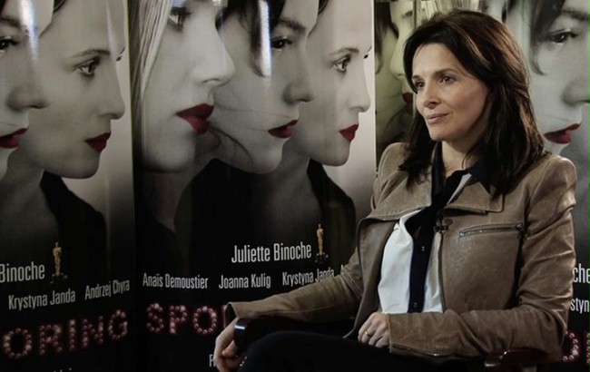 Filmweb rozmawia z Juliette Binoche o "Sponsoringu"