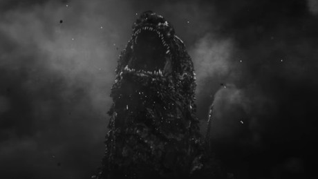 Godzilla Minus One - Spot nr 1 (wersja czarno-biała)
