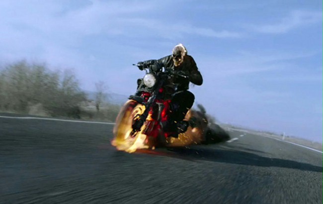 Na planie "Ghost Rider 2"