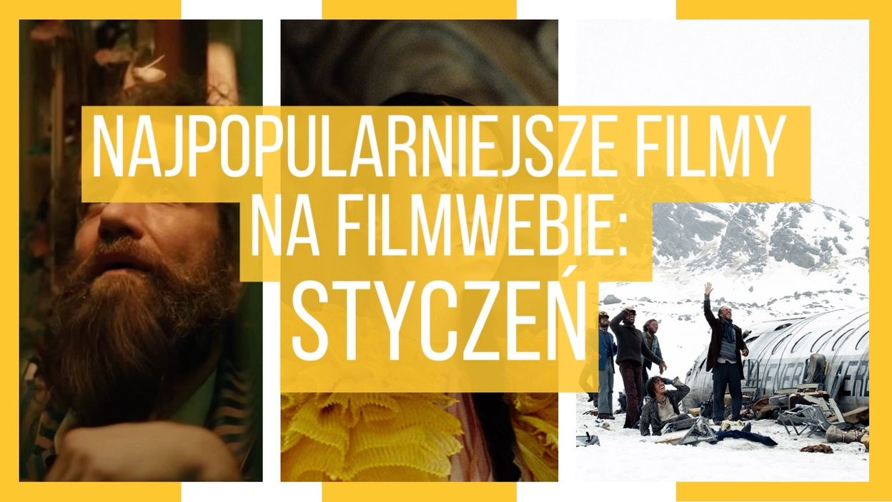 Najpopularniejsze filmy na Filmwebie: Styczeń 2024